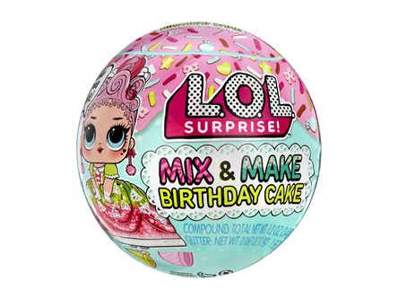 *LOL S. x 12  Mix & Make Birthday Cake, disp   12/