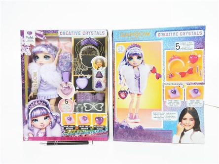 *Rainbow High Creative Crystals Violet WILLOW   /3