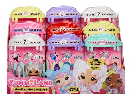 *Yummiland x 9 Lip Gloss Doll Series 2 + Mystery