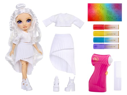 *Rainbow High Air Brush & Create Fashion Purple /3
