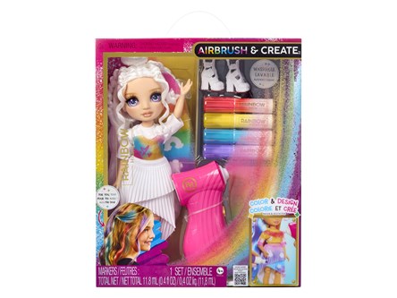 *Rainbow High Air Brush & Create Fashion Purple /3