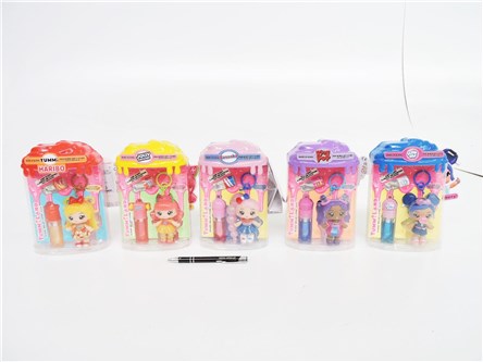 *Yummiland x 9 Lip Gloss Doll Lic Sweet,    displ.