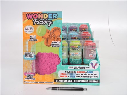 Wonder Factory Never Dry Dough & Sand Starter x15