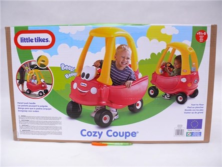 *LT COZY COUPE - jeździdło czerw. 82x44x82   1/2/