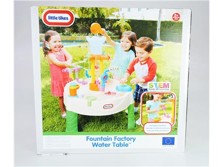 *LT  STOLIK WODNY,fabryka fonntan, outd. kart