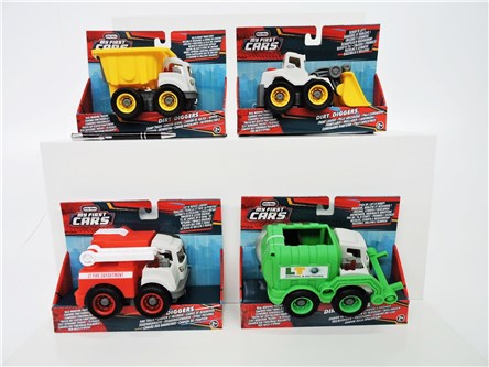 *AST. LT AUTO Dirt Diggers Minis , 4 wz.
