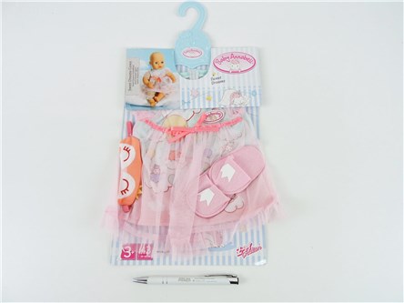 BABY ANNABELL Suknia, 43 cm, korony, owieczki