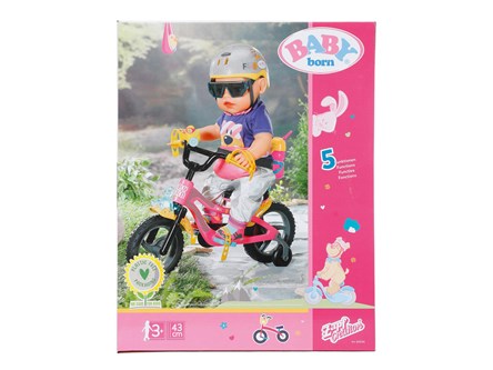 *BABY BORN rower BMX, dla lalki, 3+, kart.,     4/