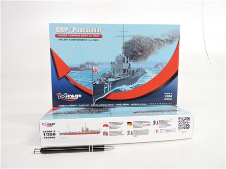 *MODEL torpedowiec ORP PODHALANIN  1/350 polski