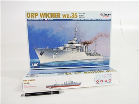 MODEL statek 1:400 ORP WICHER WZ.35