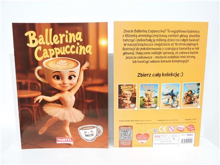 KSIĄŻ. Ballerina Cappucina z naklej.