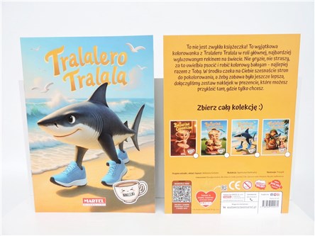 KSIĄŻ. Tralalero Tralala z naklej.