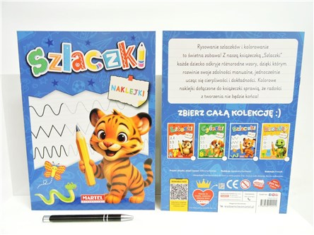 KSIĄŻ. Szlaczki z naklej.
