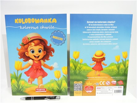 KSIĄŻ. Kolorowe chwile, z naklej.