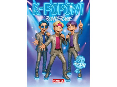 KSIĄŻ. K-popowi Bohaterowie z naklejkami