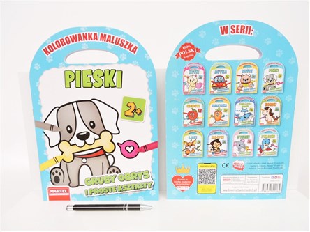 KSIĄŻ. Kolorowanka maluszka PIESKI