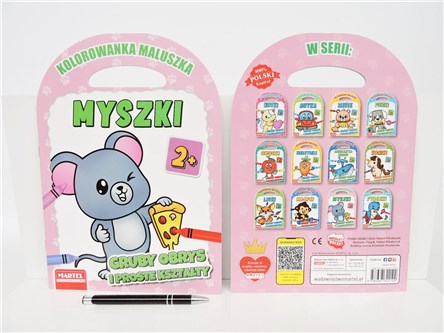 KSIĄŻ. Kolorowanka maluszka MYSZKI