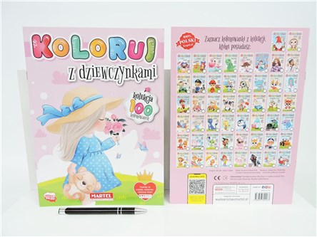 KSIĄŻ. Kolekcja Koloruj z dziewczynkami
