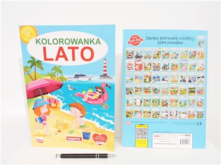 KSIĄŻ. Kolorowanka LATO