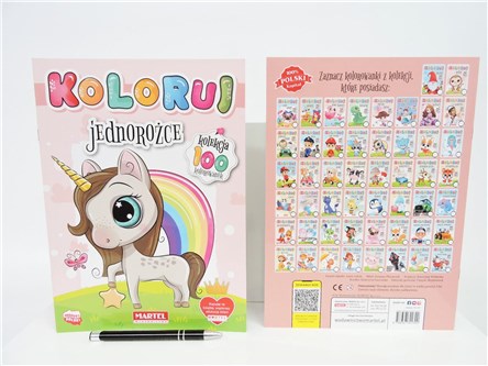 KSIĄŻ. Kolekcja Koloruj Jednorożce
