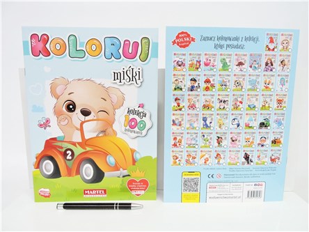 KSIĄŻ. Kolekcja Koloruj Miśki