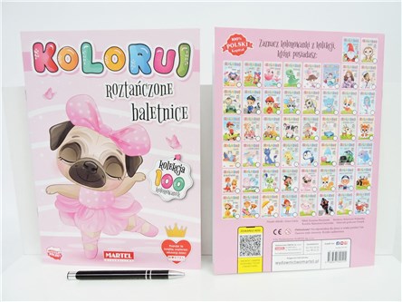 KSIĄŻ. Kolekcja Koloruj Roztańczone baletnice