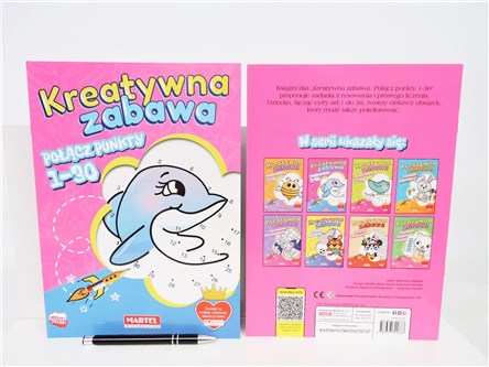 KSIĄŻ. KREATYWNA ZABAWA - połącz punkty 1-30