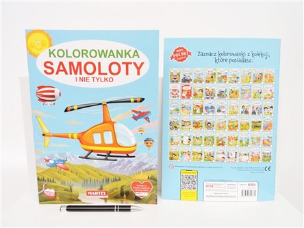 KSIĄŻ. Kolorowanka SAMOLOTY I NIE TYLKO