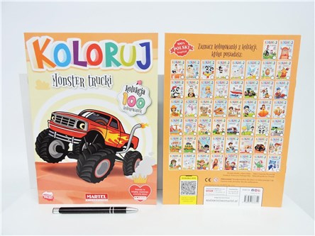 KSIĄŻ. Kolekcja Koloruj Monster Truck