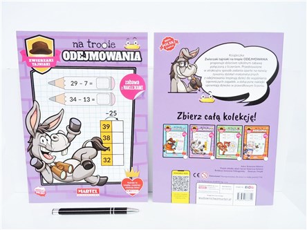 KSIĄŻ. ZWIERZAKI TAJNIAKI na tropie odejmow. nakl