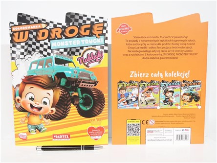 KSIĄŻ. Kolorowanka W drogę MONSTER TRUCKI
