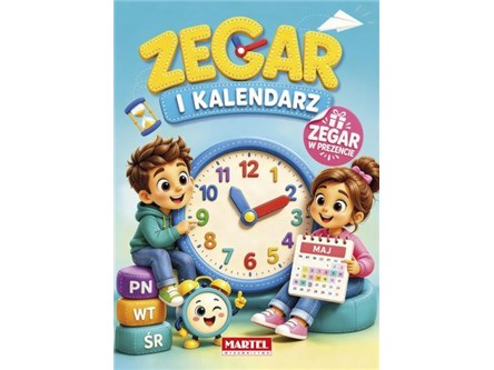 KSIĄŻ. Zegar i kalendarz z makietą