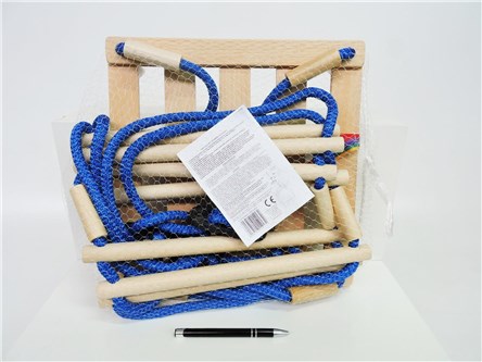 HUŚTAWKA drewniana, 30x10x29 cm