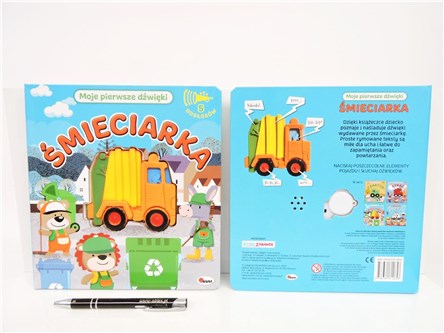 *KSIĄŻ. Moje pierwsze dźwięki, ŚMIECIARKA, dźw.