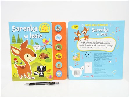 *KSIĄŻ. Naśladuj dźwięki, SARENKA W LESIE, dźw.