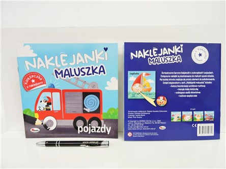 KSIĄŻ. Naklejanki maluszka, POJAZDY