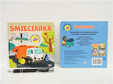 KSIĄŻ. Odjazdowe samochody, ŚMIECIARKA