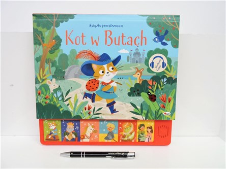 *KSIĄŻ. Słucham baśni, KOT W BUTACH, dźw.