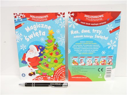 KSIĄZ. MALUSZKOWE MALOWANIE, magiczne święta