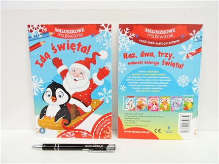 KSIĄŻ. MALUSZKOWE MALOWANIE, idą święta