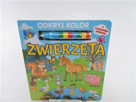 *KSIĄŻ. ODKRYJ KOLORY ZWIERZĘTA