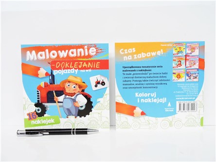 KSIĄŻ. Malowanie doklejanie - pojazdy na wsi