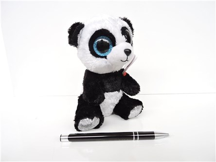 PLUSZ Beanie Boos, 15 cm, panda BAMBOO