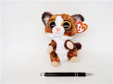 PLUSZ Beanie Boos, 15 cm, BINKY, lemur