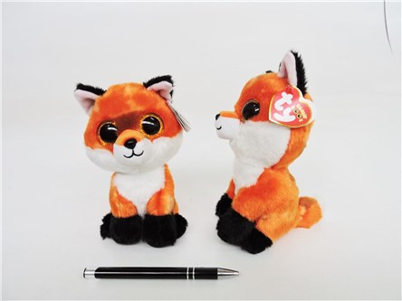 PLUSZ BEANIE BOOS 15 cm LIS, pomarańczowy