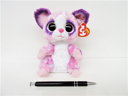 *PLUSZ Beanie Boos, 15 cm, BECCA, lemur