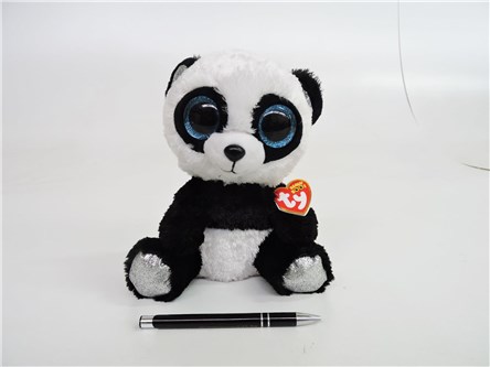 PLUSZ Beanie Boos, 24 cm, panda BAMBOO