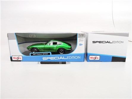 *MAISTO AUTO metal, 1:18, Datsun 240Z 1971, ziel.