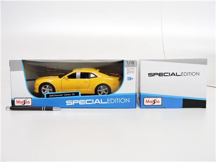 *MAISTO AUTO metal, 1:18, Chevrolet Camaro żółty