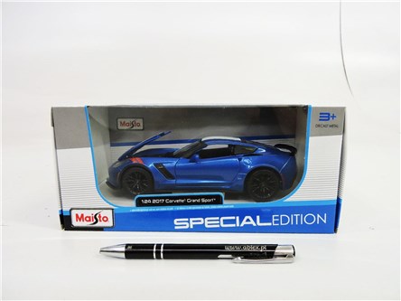*MAISTO metal., 1:24, CHEVROLET CAMARO, nieb.